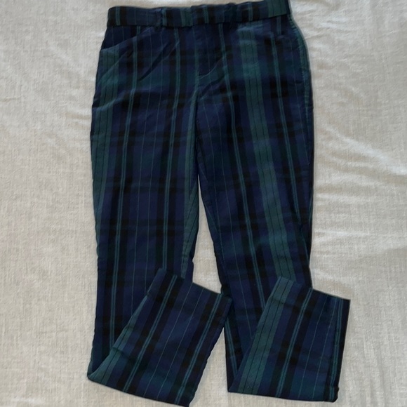GAP Pants & Jumpsuits Gap Plaid Signature Skinny Ankle Slacks